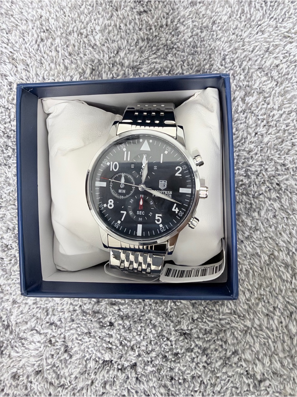 Montres Prestige x Invicta Men’s 42mm Silver Watch NWT